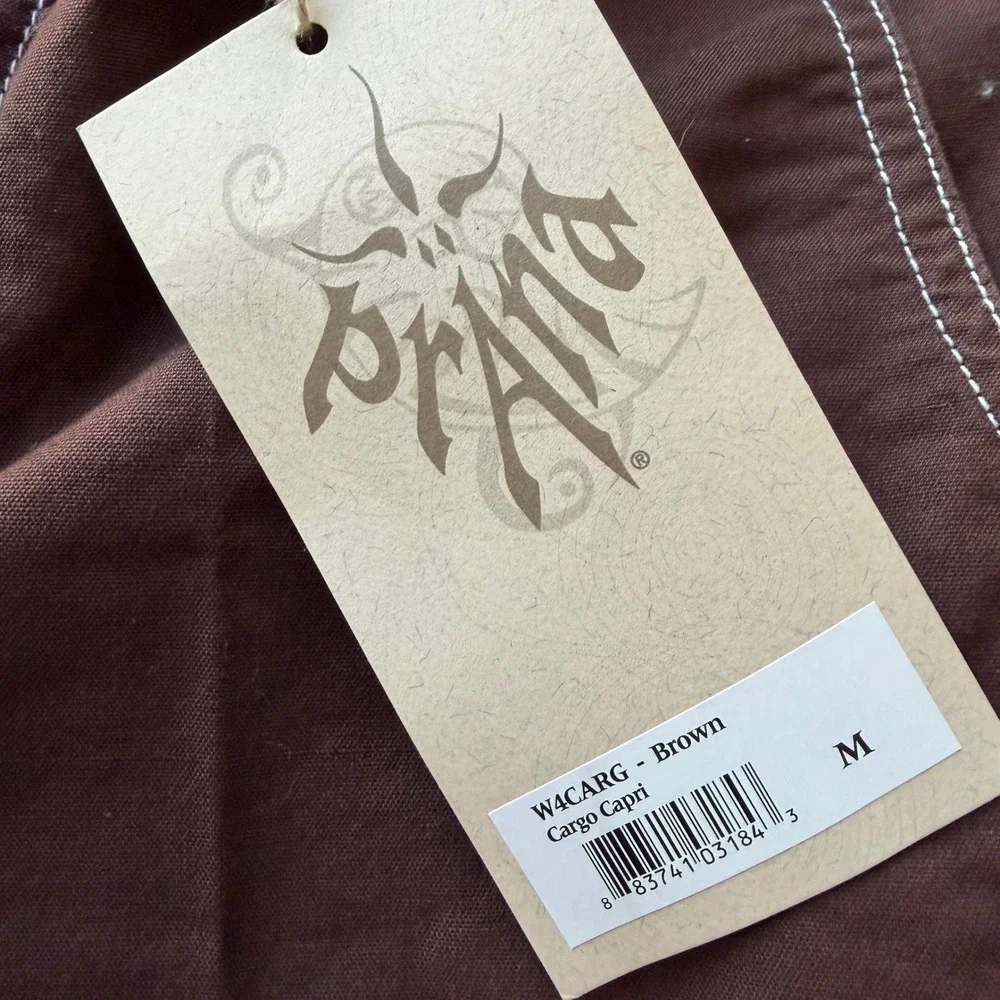 Prana Brown Cargo Capris - Picture 4 of 12